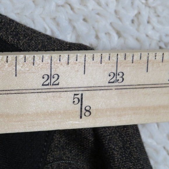 Haggar* Men's Long Sleeve 1/4 Button Pullover Sweater~ Size 4XB (Copper‎ Black) - Picture 8 of 11